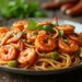 Easy Jerk Shrimp Pasta Caribbean Recipe Final Dish