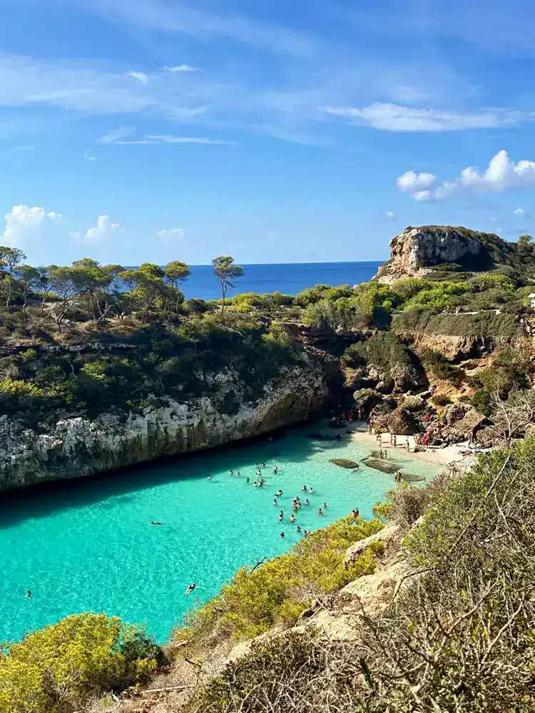 Paisaje costero de Mallorca