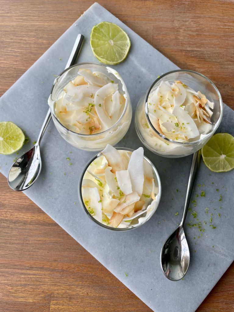 limoen kokos mousse