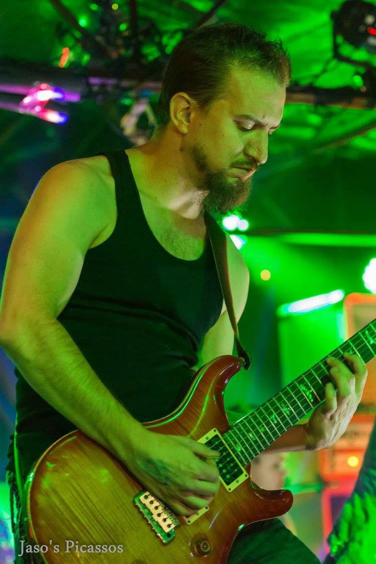 Guitar Player James Brennaman performing with Pulse at Tomcats West in Fort Worth