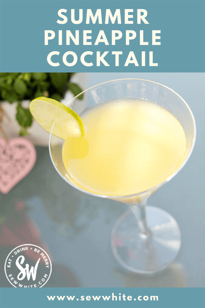 summer pineapple cocktail