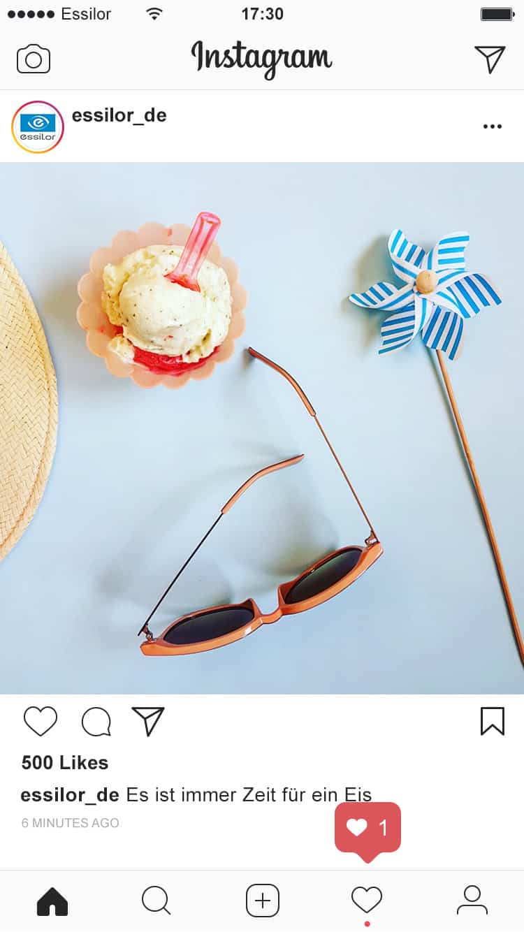Essilor Instagram Feed
