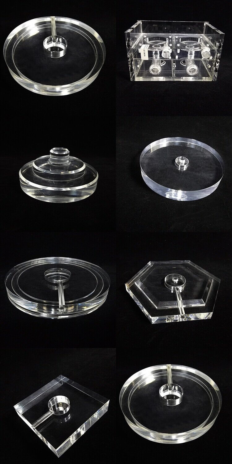 Clear Acrylic Desk Lamp Parts Light Accessarioes