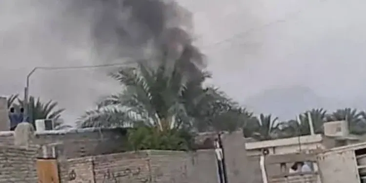 Extreme security damage and armed individuals in Saravan, Balochistan, Iran