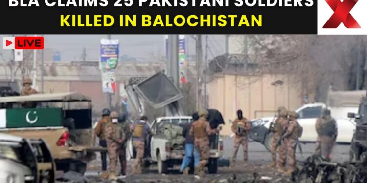 Balochistan Attack LIVE : BLA Claims 25 Pakistani Soldiers Killed In Ziarat Cross Attack