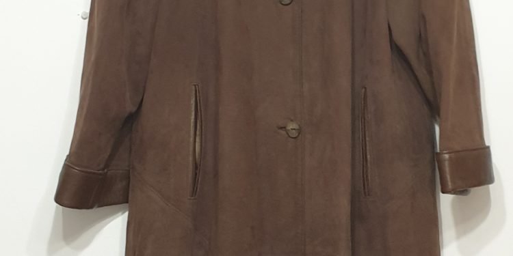 Abrigo «Pupi» piel ovino 100%, Talla 42, casi nuevo