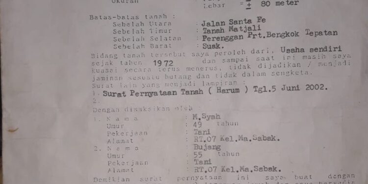 📢 PENGUMUMAN KEHILANGAN SURAT TANAH