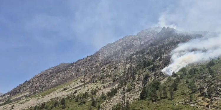 L'incendie à Barèges est "fixé"