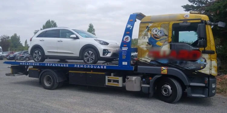 Permis suspendu et véhicule en fourrière pour un grand excès de vitesse