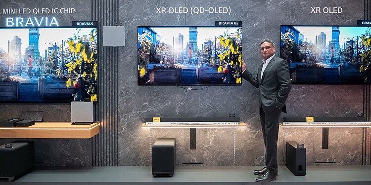 سوني تكشف عن BRAVIA وأجهزة ULT لعام 2025