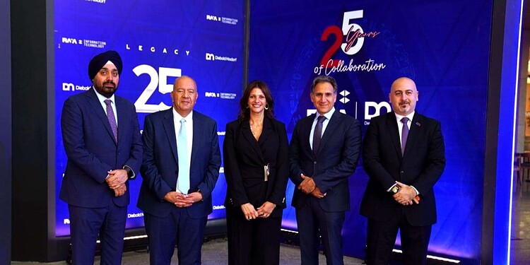 راية لتكنولوجيا المعلومات وDiebold Nixdorf تحتفلان بربع قرن من الشراكة في تطوير الخدمات البنكية