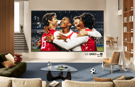 إل جي ترفع المنافسة في سوق الشاشات بإطلاق QNED Evo Mini LED