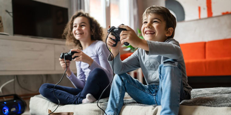 Children who play video games show altered brain activity that suggests improved cognitive abilities