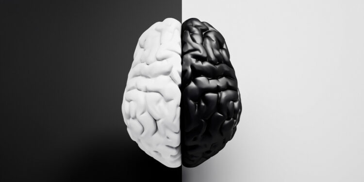 People with autistic traits tend to have higher intolerance of uncertainty, leading to dichotomous thinking