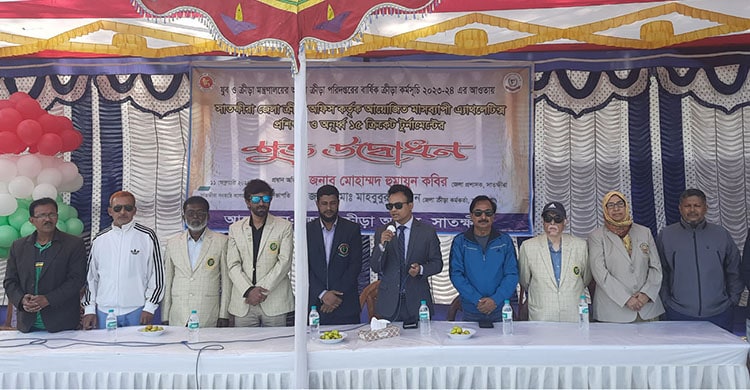 সাতক্ষীরায় মাসব্যাপী এ্যাথলেটিক্স প্রশিক্ষণ উদ্বোধন