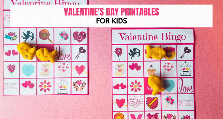 Valentine’s Day Printables For Kids