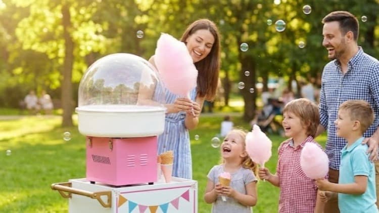 Professional cotton candy machine rental near Murrells Inlet and Myrtle Beach
