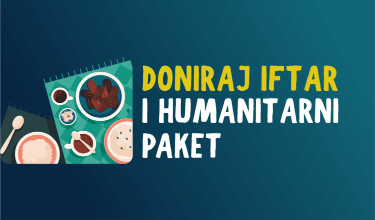 OBEZBEDIMO IFTARE PORODICAMA KOJE SU U POTREBI