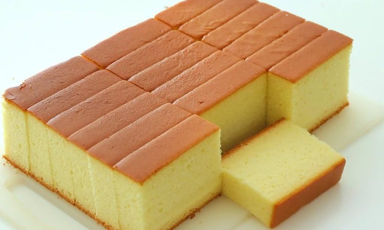 Castella cake, Sumber: youtube.com