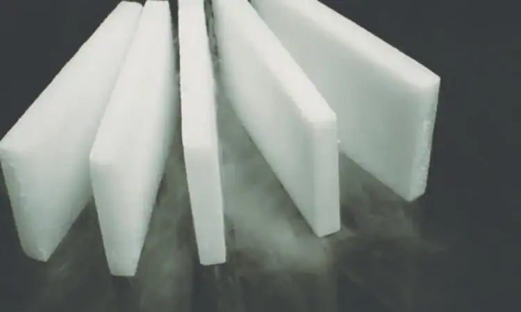 Dry ice slice, Sumber: coldjet.co.nz