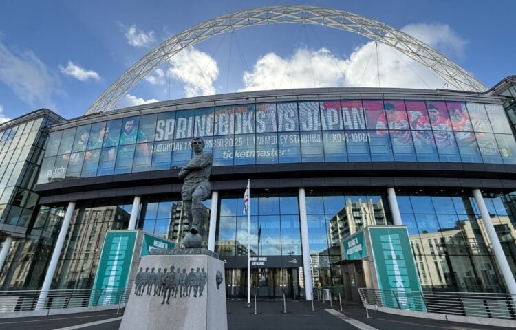 ウェンブリー・スタジアムの正面