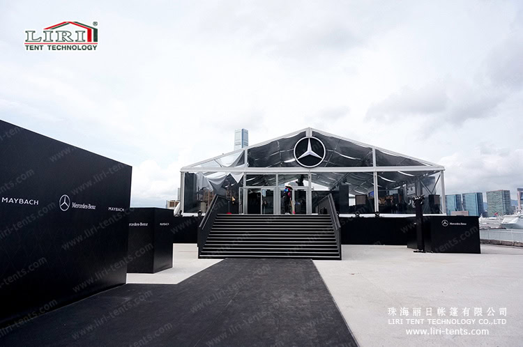 20x30m transparent for Benz Car Show (6)