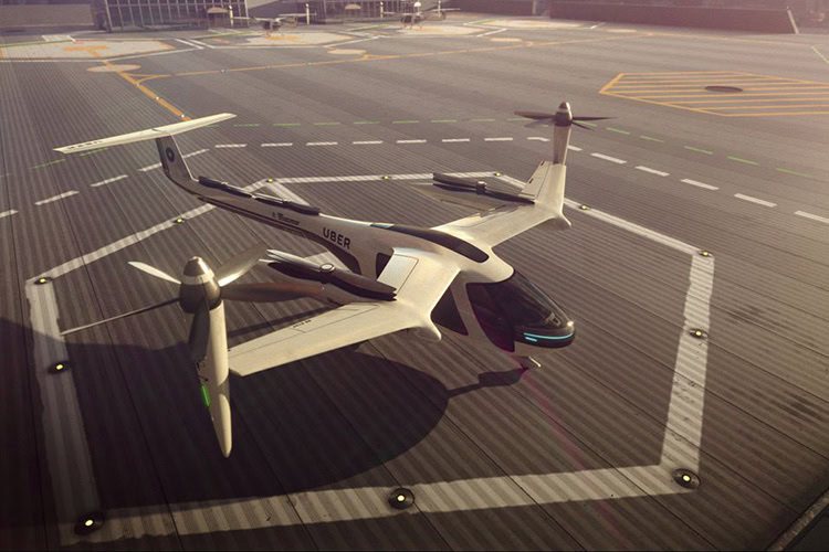 Uber Looks to the Sky – Plans Flying transport