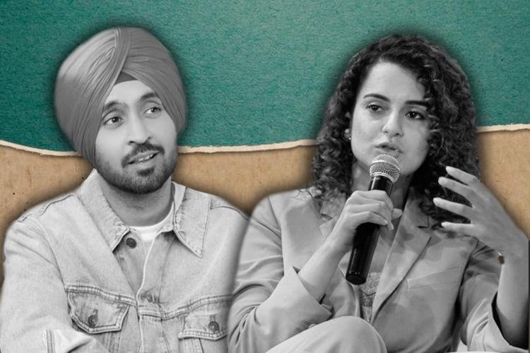 diljit destroys kangana