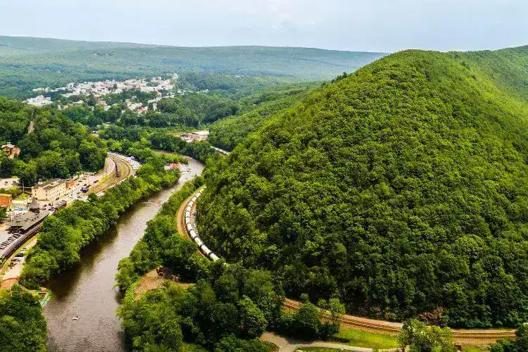 Jim Thorpe Mountains