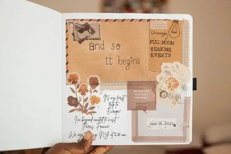 How To Make A Simple Travel Journal And Travel Scrapbook