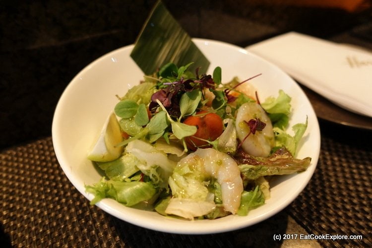 Mango Tree Harrods Prawn salad