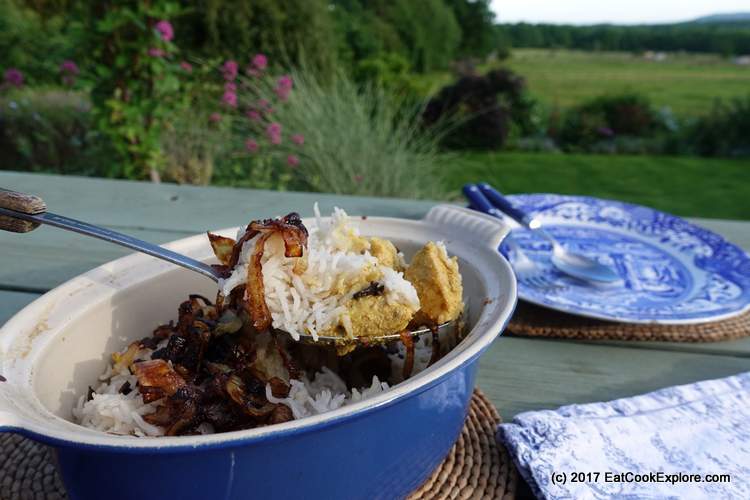 Quick Chicken Biryani for a weeknight supper Close Up
