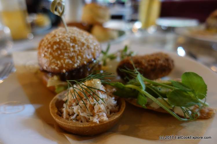 Barbecoa Afternoon Tea Wagyu Sliders
