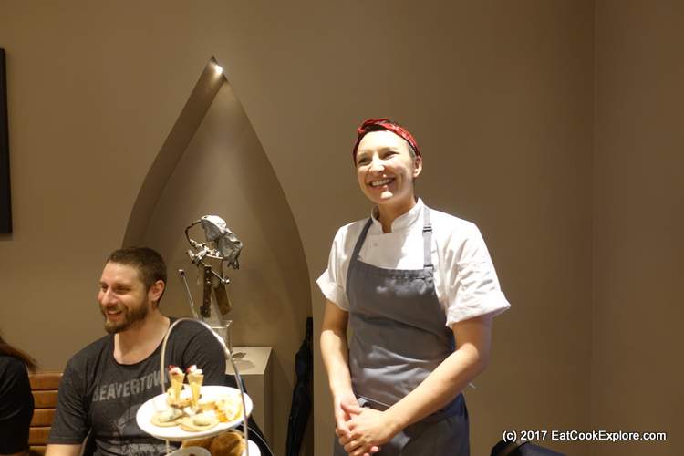 Georgian House Cheese Afternoon Tea Head Chef Fern Georgian House Cheese Afternoon Tea Head Chef Fern