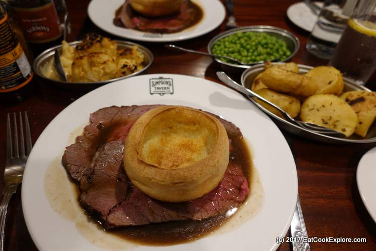Roast Beef with all the trimmings