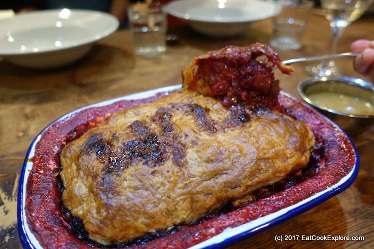 Apple and Blackberry Pie with ginger caramel sauce Apple and Blackberry Pie with ginger caramel sauce