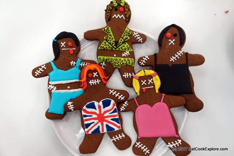 Halloween cookies Zombie Spice Girls