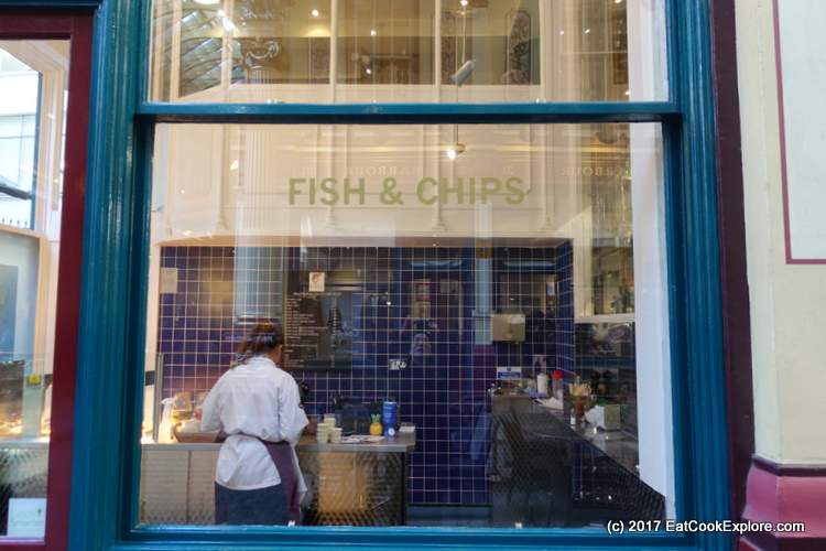 Chamberlain Fish and Chips Kiosk Leadenhall Market