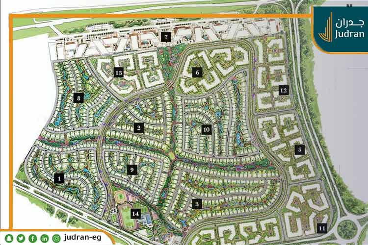 مساحة مشروع سوان ليك حسن علام