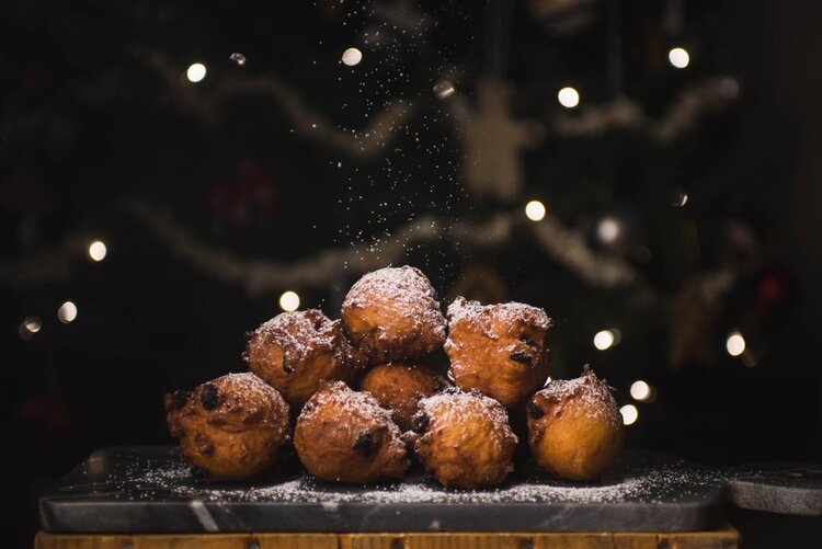 geschiedenis van beroemde gerechten - oliebollen