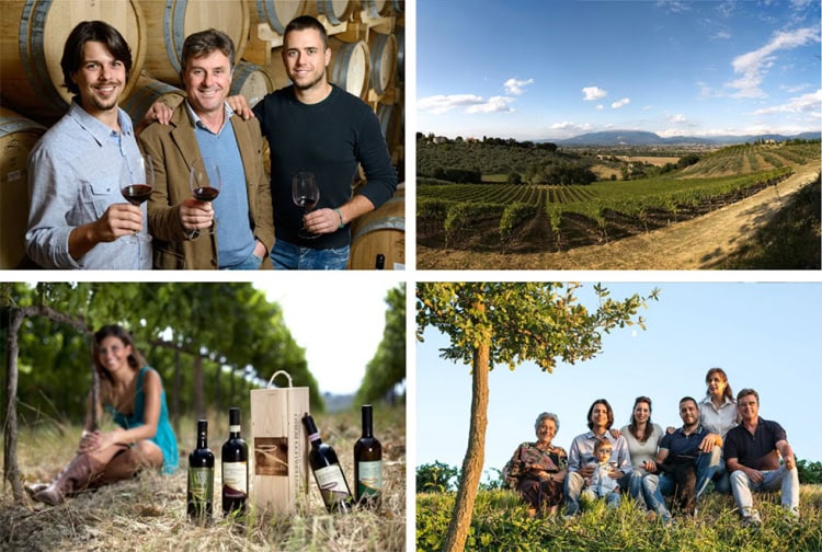 A few photos of the Romanelli winery in Montefalco in Umbria