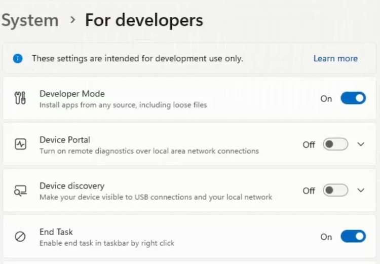How to Enable End Task Tool on Windows 11