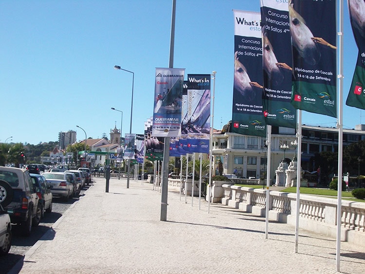 Bandeiras para eventos nacionais e internacionais