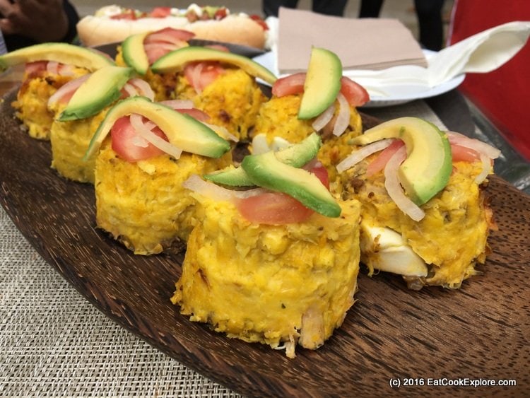 Comidafest Colombian Pastel de Choclo Sweet corn cakes