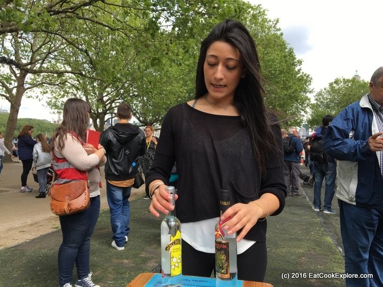 Learning about Pisco from Macchu Pisco Comidafest Pisco Sours