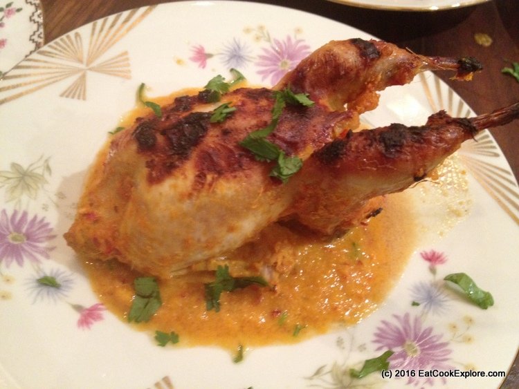 Malaysian Roasted Quail Percik