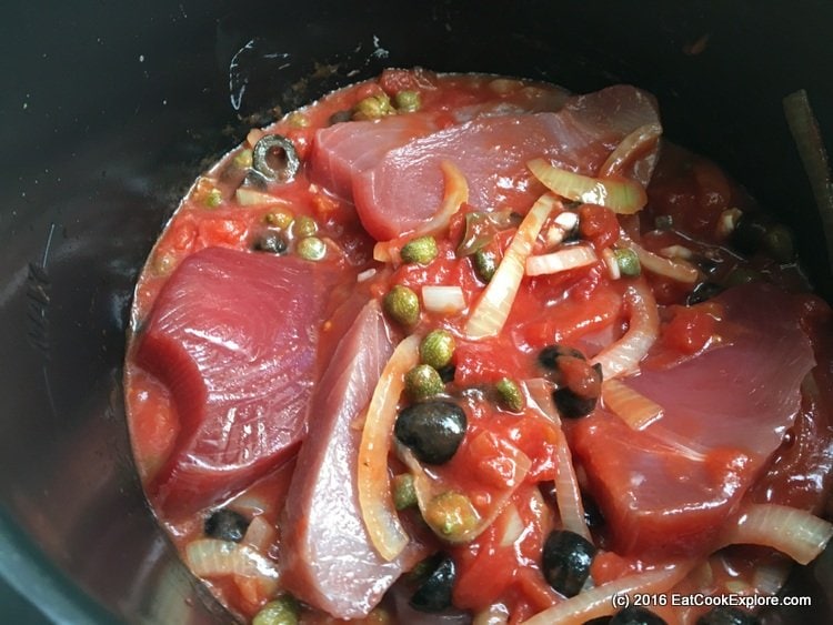 Time Saving Cooking with Tefal's Cook4Me Pressure Cooker 5 Tefal Cook4Me Tuna Puttanesca