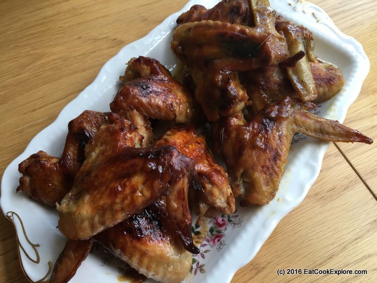 chicken Wings Glorious BBQ Sauce