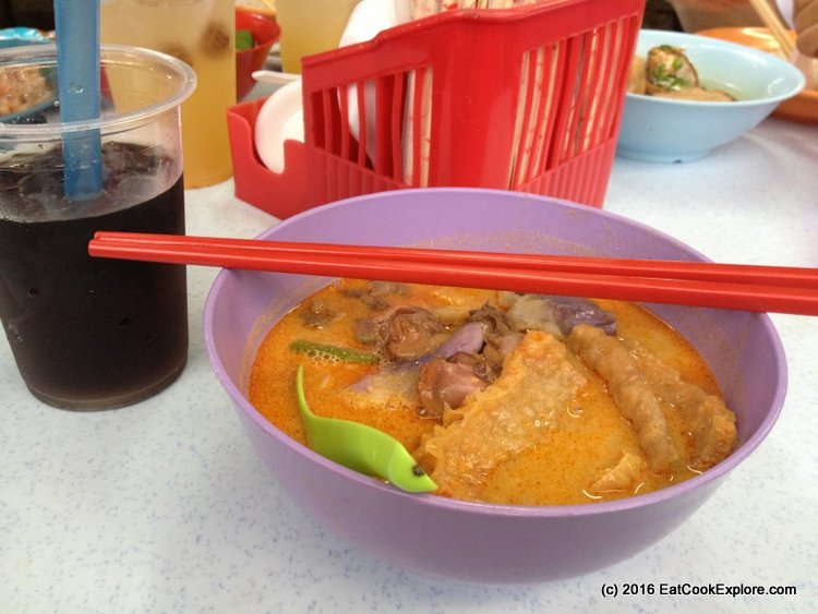Curry Laksa Madras Lane Chinatown KL Curry Laksa Madras Lane
