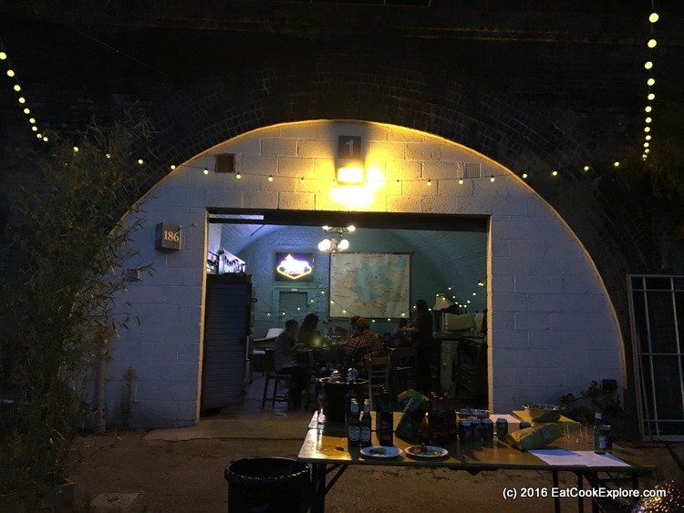 BBQ with Branston at the London Barbecue School 6 branstons-bbq Dining under the arches